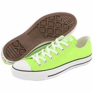 Green Converse - Excellent Condition